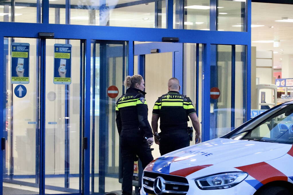 Overval op supermarkt Lidl