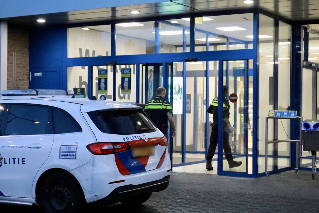 Overval op supermarkt Lidl