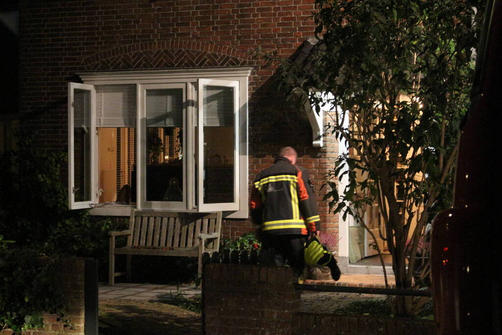 Brandweer ingezet voor schoorsteenbrand