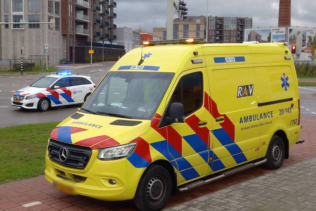 Scooterrijder gewond na val