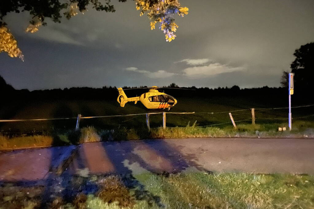 Twee personen gewond na eenzijdig ongeval