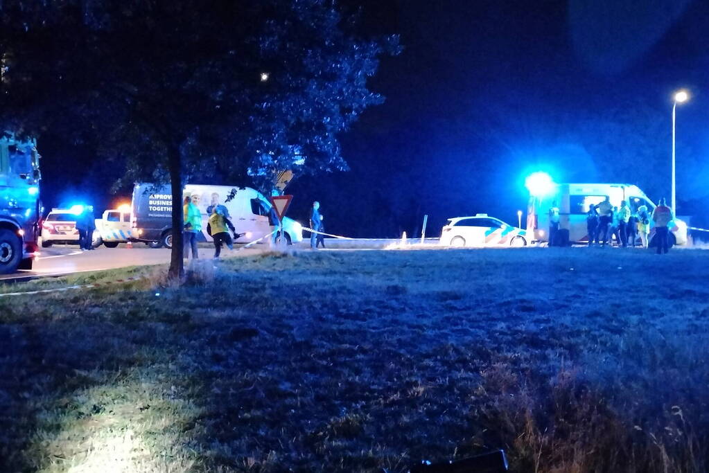 Twee personen gewond na eenzijdig ongeval