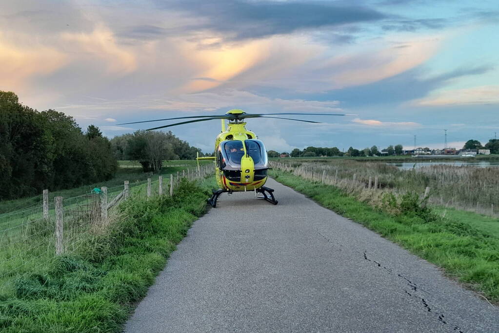 Fietser gewond bij aanrijding met auto
