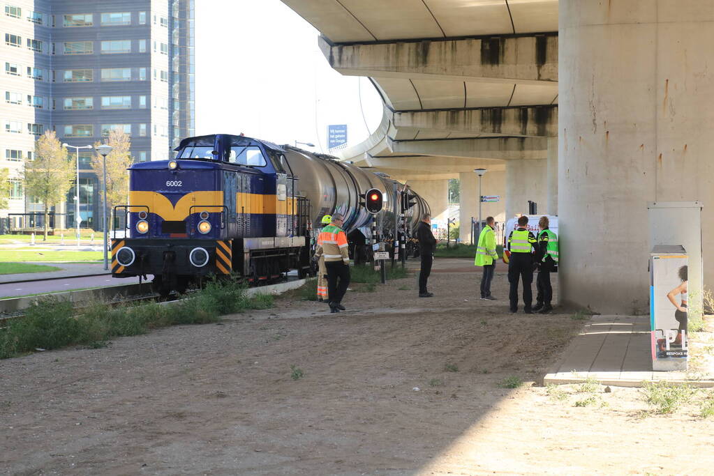 Persoon gewond bij aanrijding met goederentrein