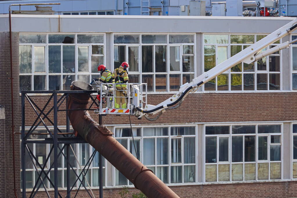 Brand bij sloopwerkzaamheden