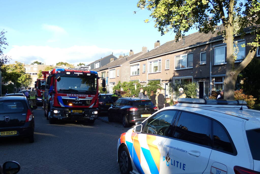 Brandweer onderzoek rookontwikkeling