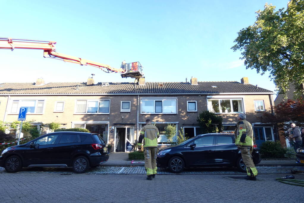 Brandweer onderzoek rookontwikkeling