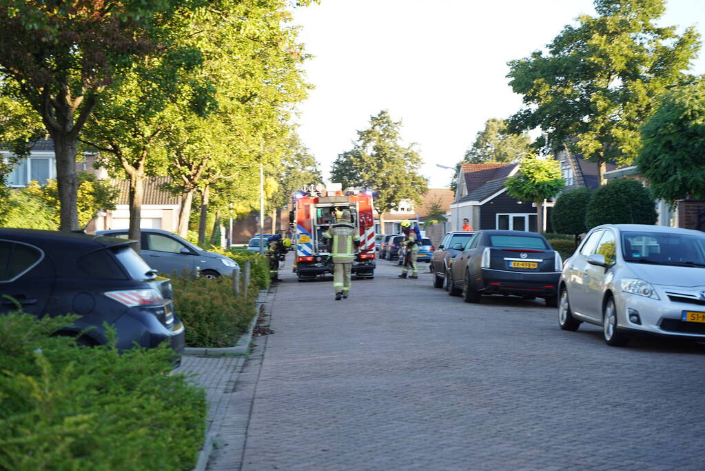 Kruising afgesloten vanwege gaslekkage