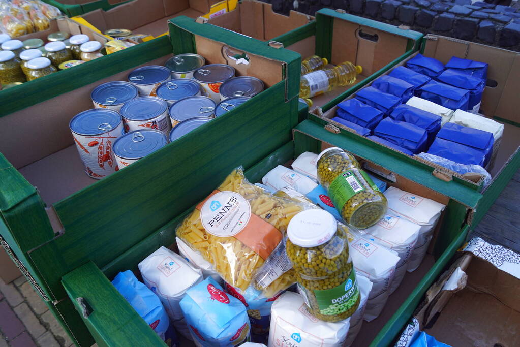 Grote voedselinzameling actie bij supermarkten