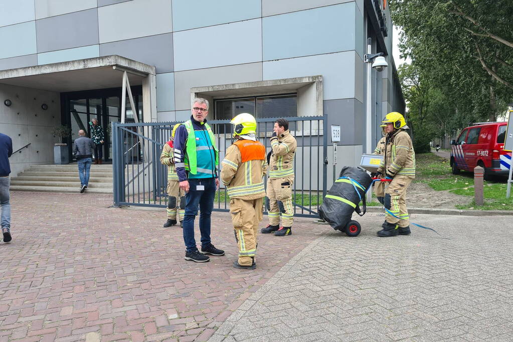 Arrestatieteam ingezet voor persoon op hoogte