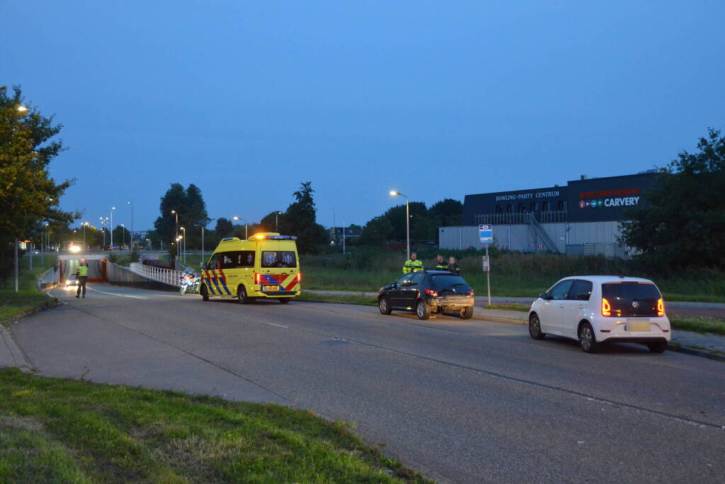 Veel schade bij kop-staart botsing