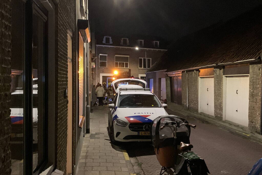 Rookontwikkeling bij smeulend object in woning