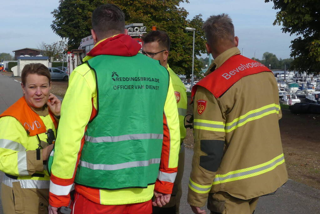 Grote hulpverleningsoefening op de Maas