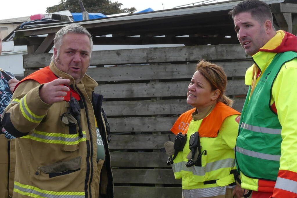 Grote hulpverleningsoefening op de Maas