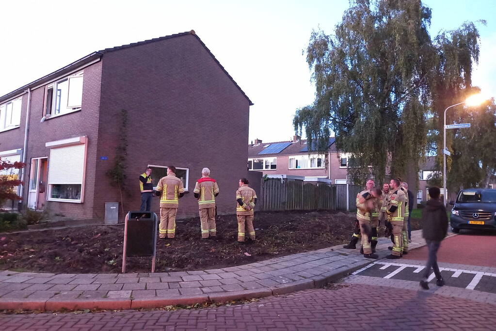 Straat afgezet vanwege gaslekkage