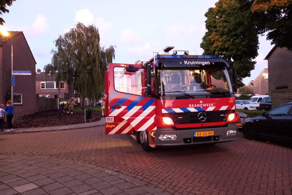 Straat afgezet vanwege gaslekkage