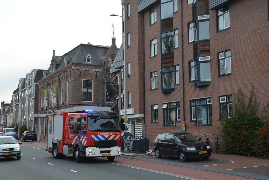 Brandweer ingezet door aangebrand eten
