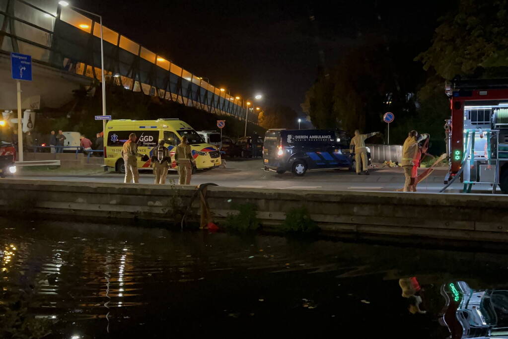 Grote uitslaande brand verwoest schuur