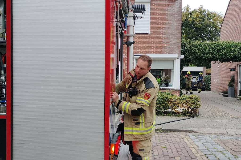 Rookontwikkeling door pan op kookplaat