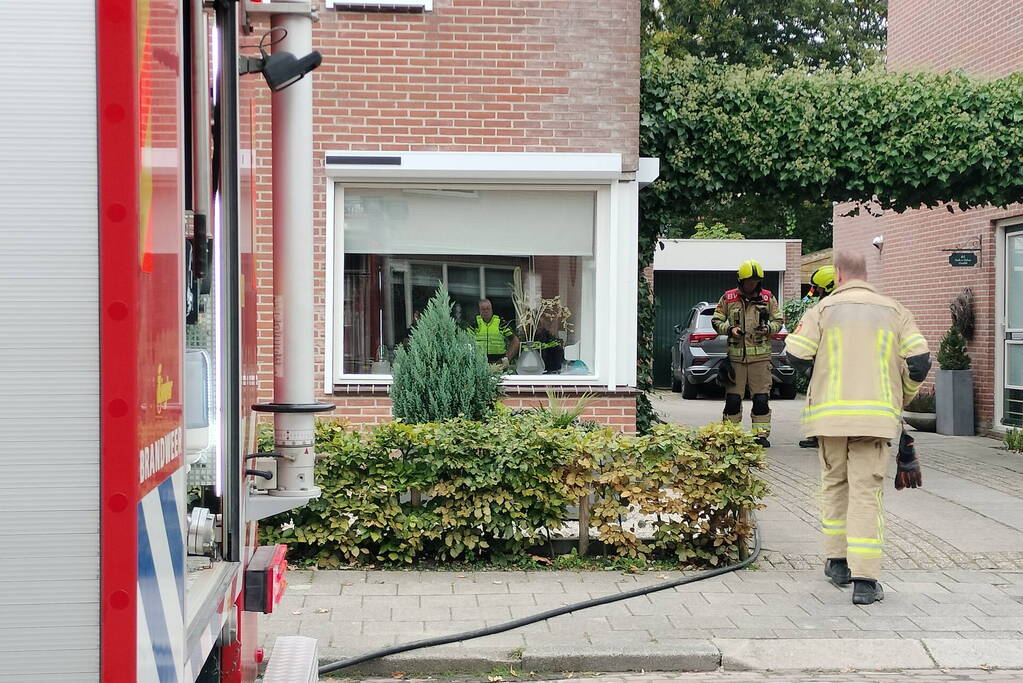 Rookontwikkeling door pan op kookplaat