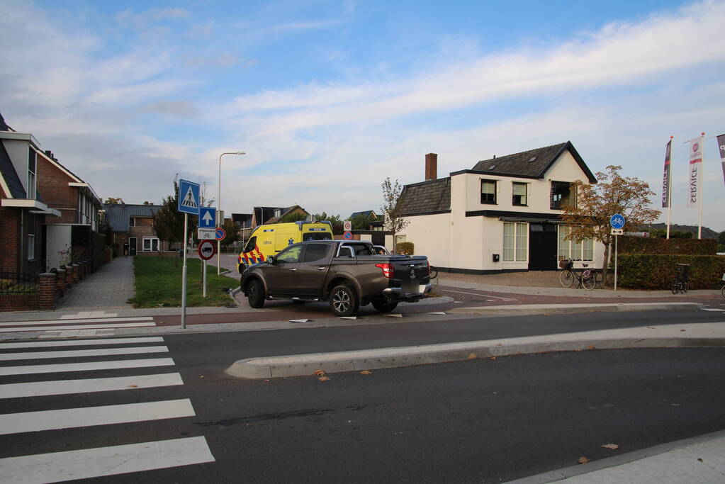 Fietser gewond bij botsing met automobilist