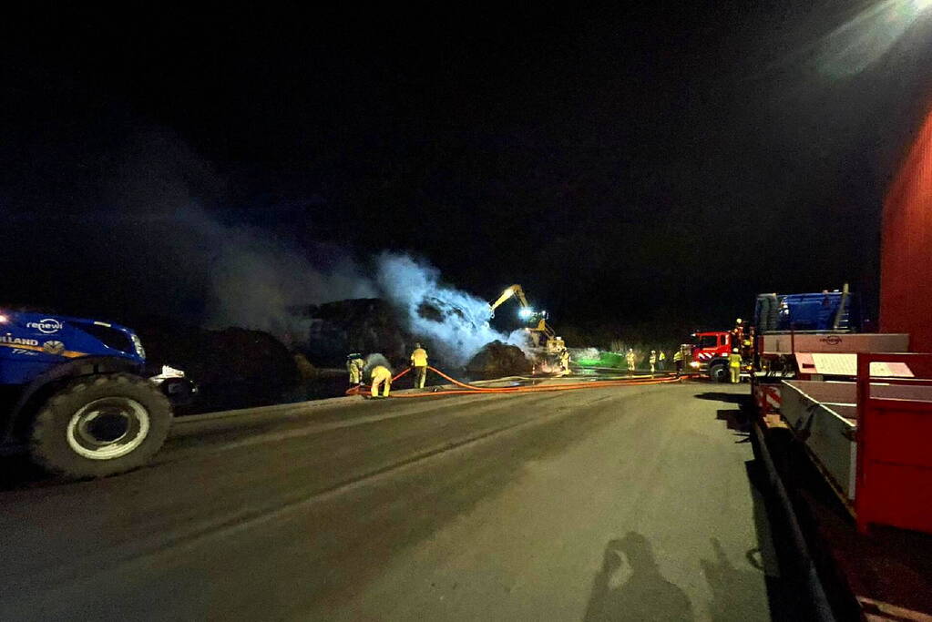 Flinke rook ontwikkeling vanwege brand bij afvalverwerkingsbedrijf Renewi Smink