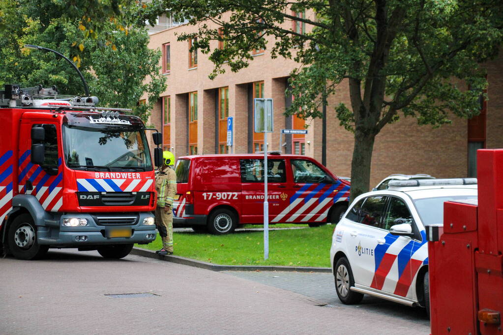 Reddingskussen geplaatst voor persoon met verward gedrag