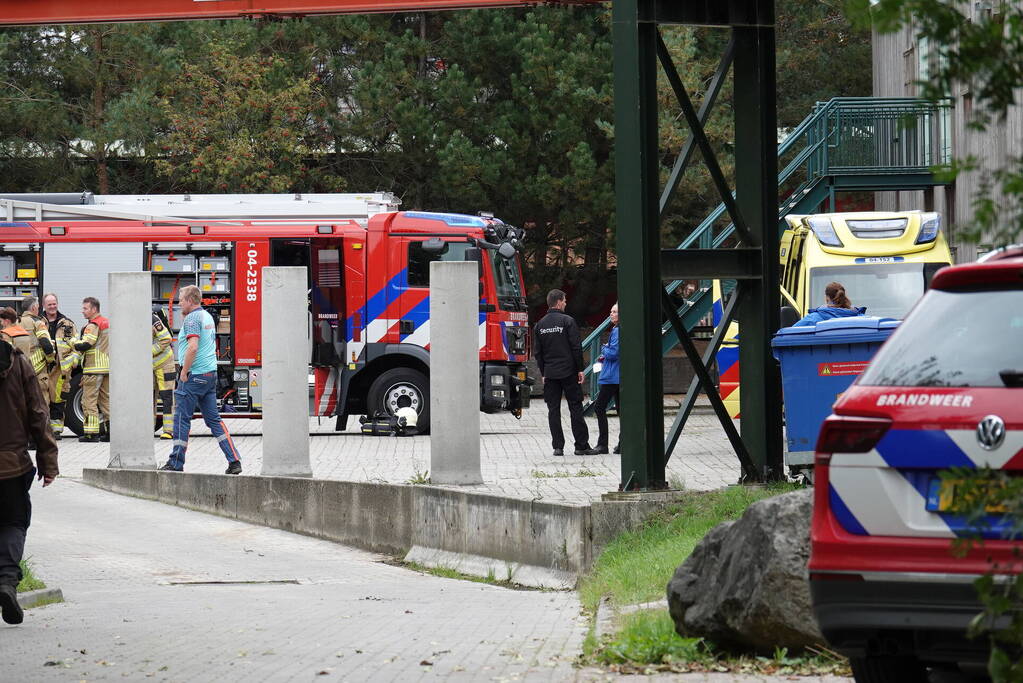 Incident door stanklucht in zwembad