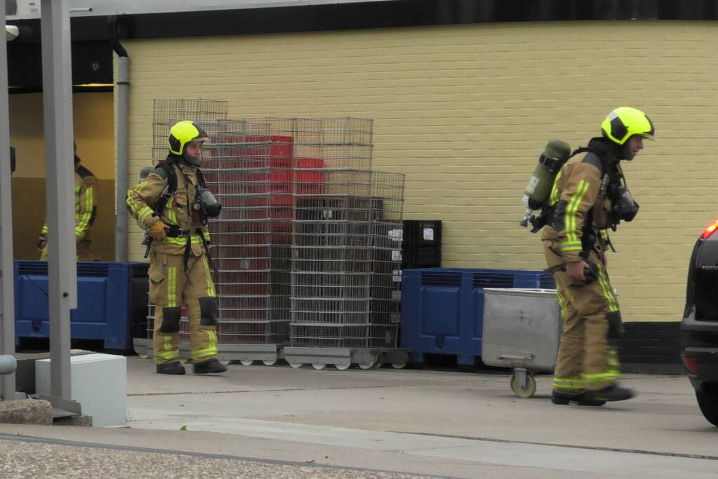 Keukenbrand in bedrijfspand