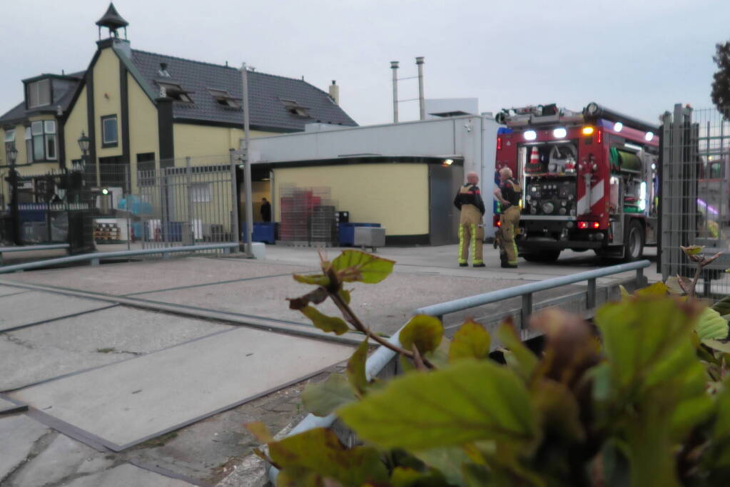 Keukenbrand in bedrijfspand