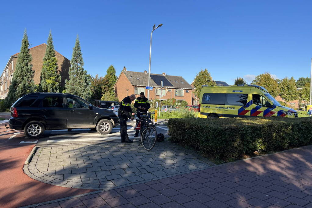 Fietser aangereden bij oversteekplaats