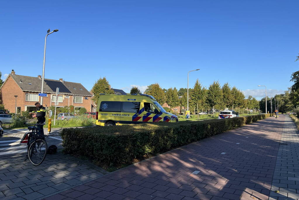 Fietser aangereden bij oversteekplaats