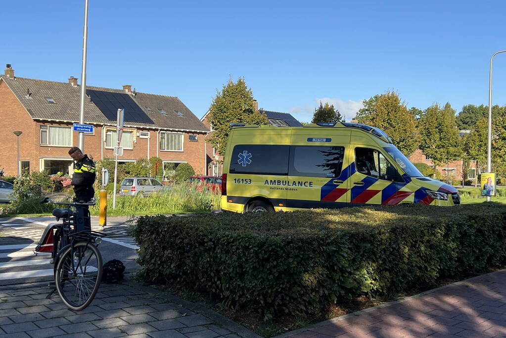 Fietser aangereden bij oversteekplaats