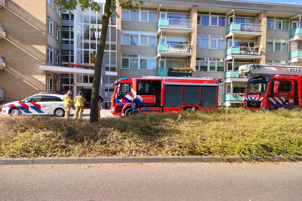 Brand in appartement gedoofd