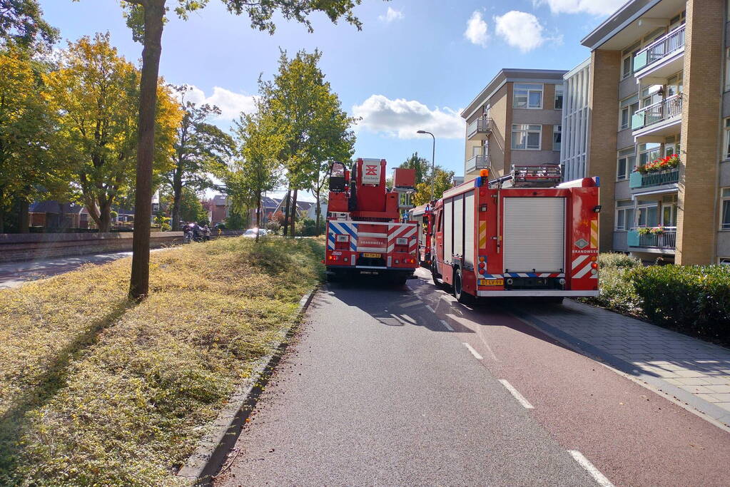 Brand in appartement gedoofd