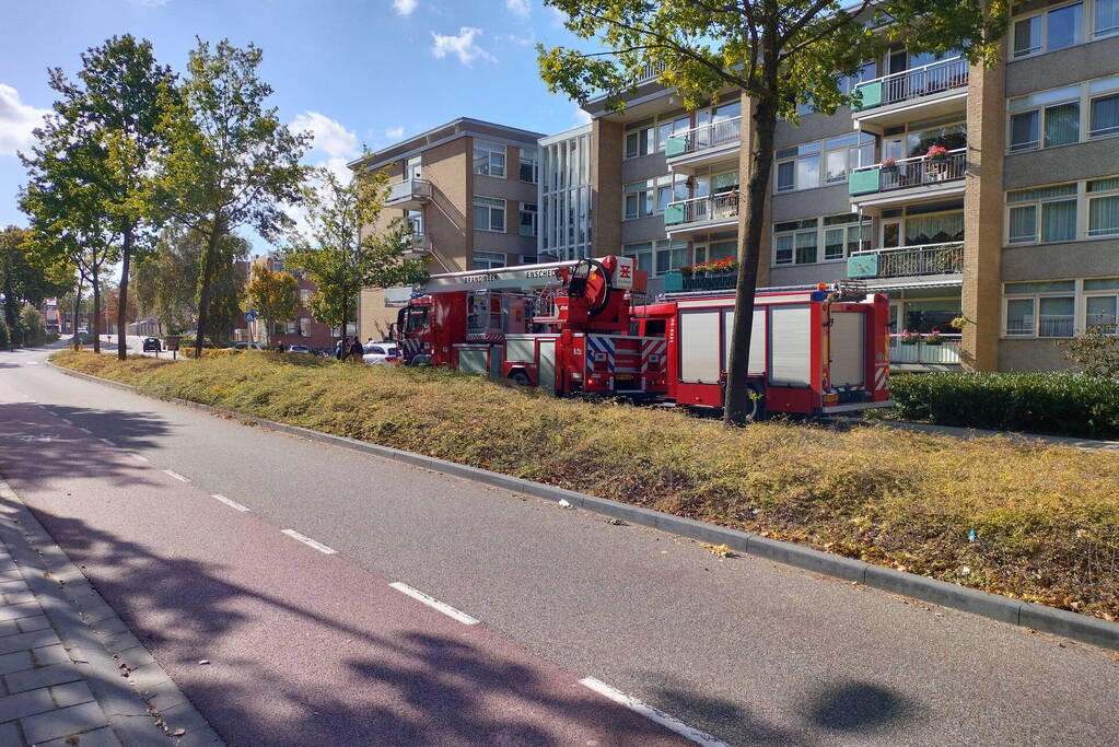 Brand in appartement gedoofd
