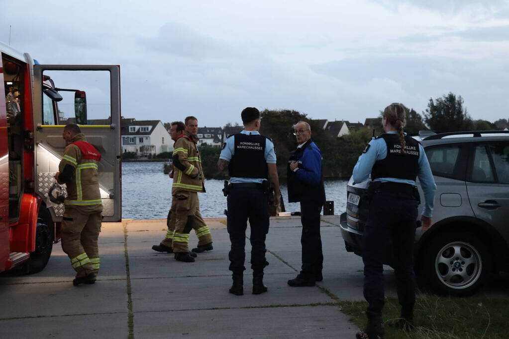 Brand op schip blijkt rookbom