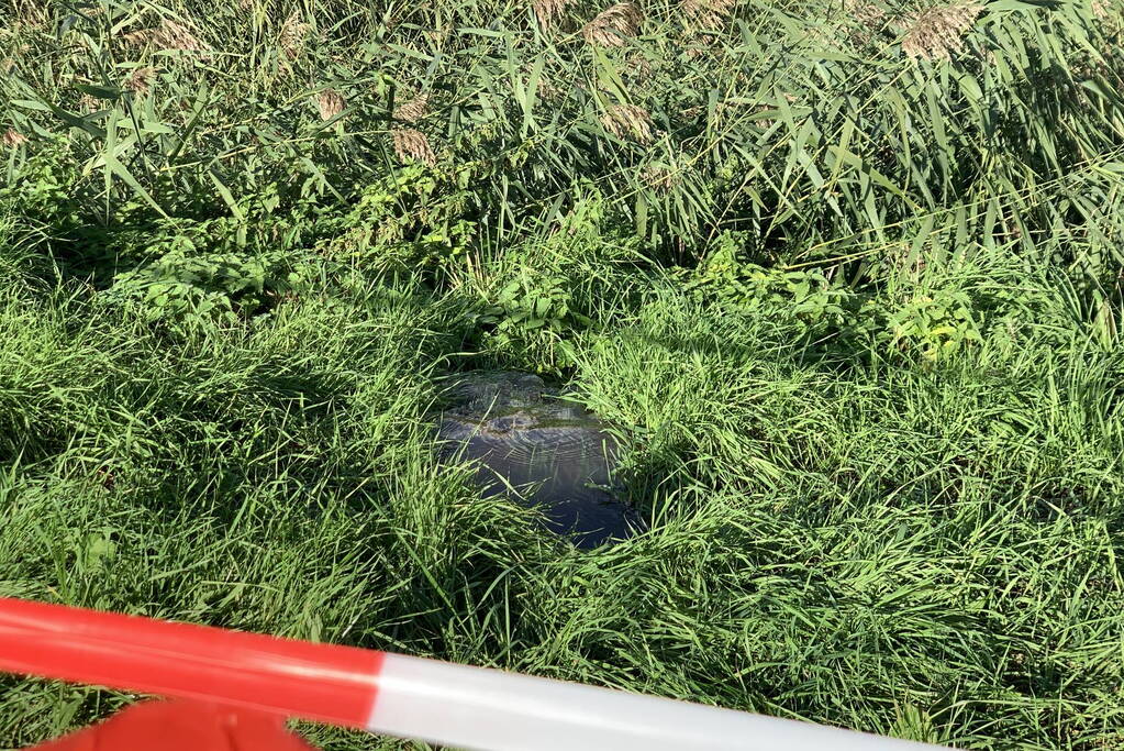 Waterlekkage door kapotte waterleiding