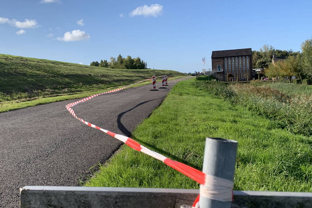 Waterlekkage door kapotte waterleiding