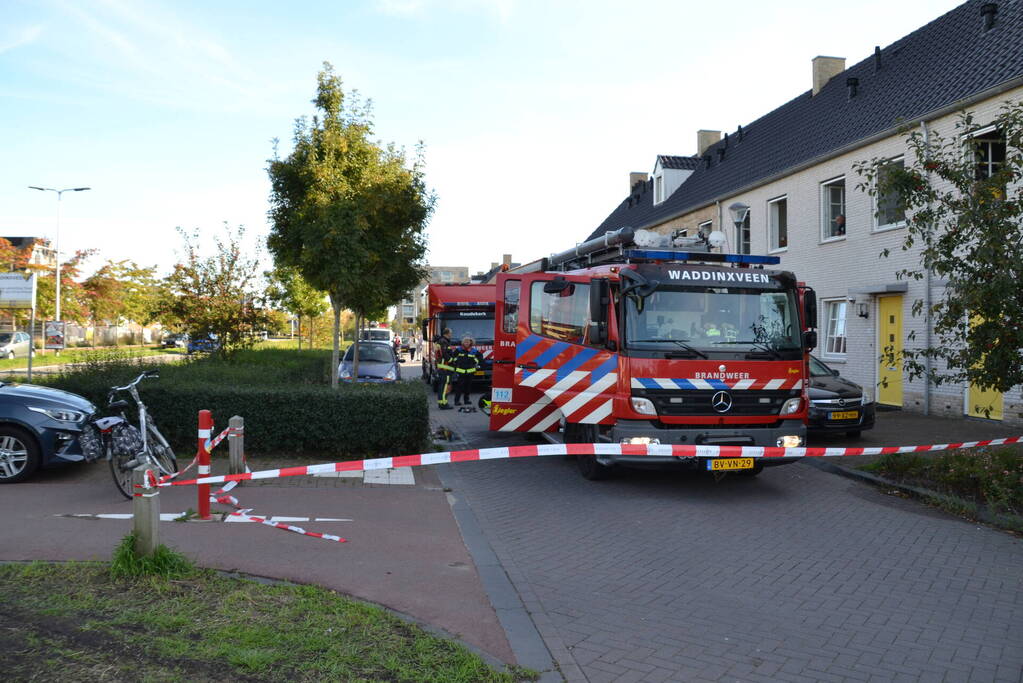 Persoon gewond bij woningbrand