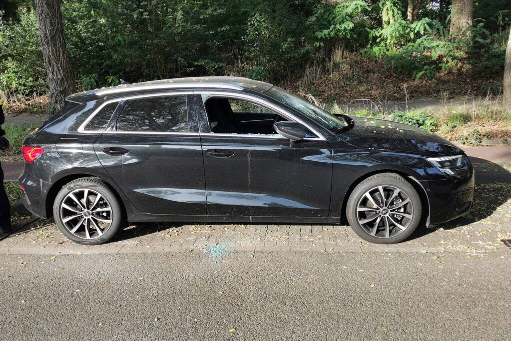 Twee auto's vernield, politie doet onderzoek