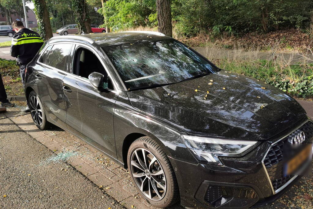 Twee auto's vernield, politie doet onderzoek