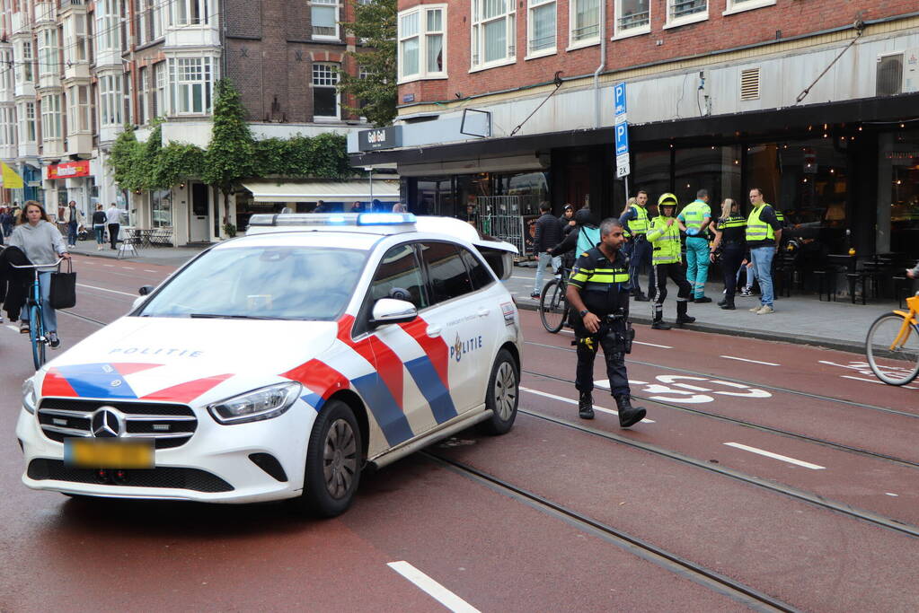 Motorrijder rijdt door na ongeval met scooter