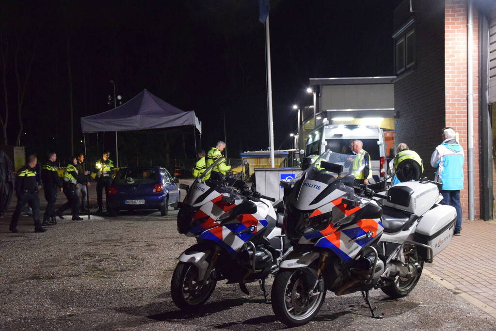 Grote integrale controle bij Brouwersdam