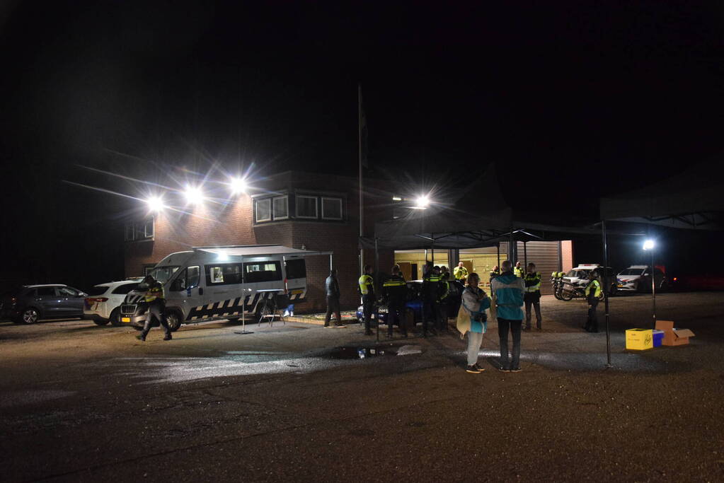 Grote integrale controle bij Brouwersdam