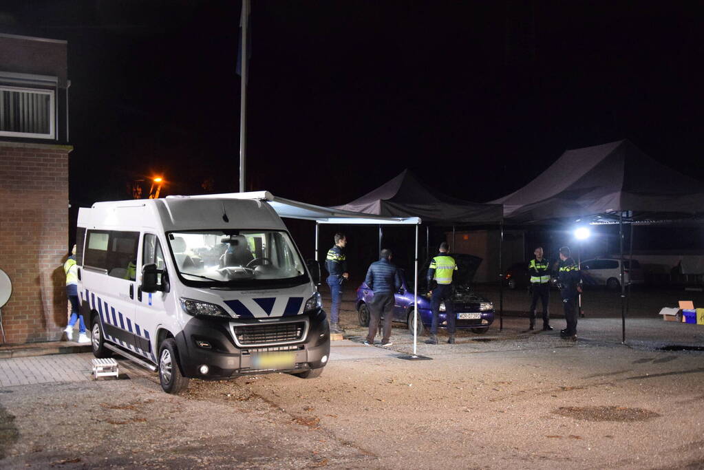 Grote integrale controle bij Brouwersdam