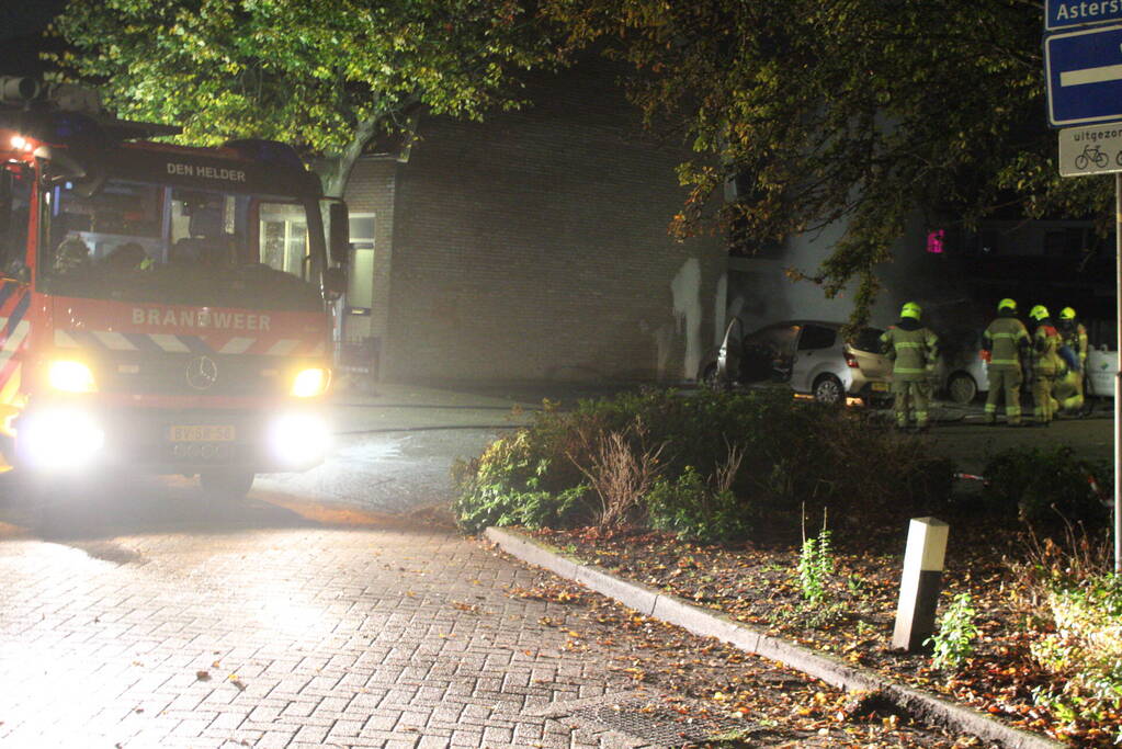 Flinke schade wegens overslaande brand