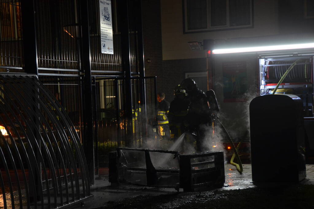 Bank vernield vanwege brand