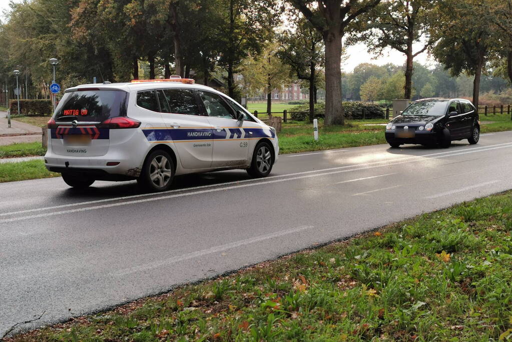 Verkeershinder door afgebroken voorwiel