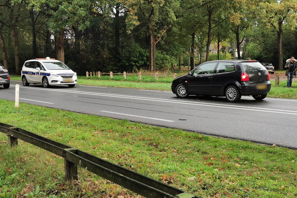 Verkeershinder door afgebroken voorwiel